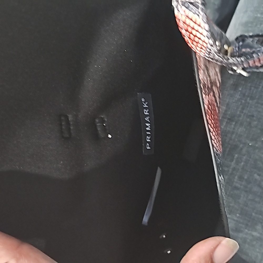 Primark Python Colorful Print Small Bag, With Gol… - image 5